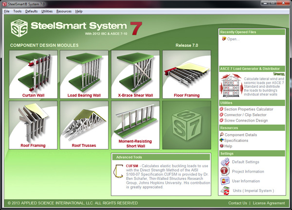Slu Steel Design Module Cold-Formed Steel Design Software - Structural News